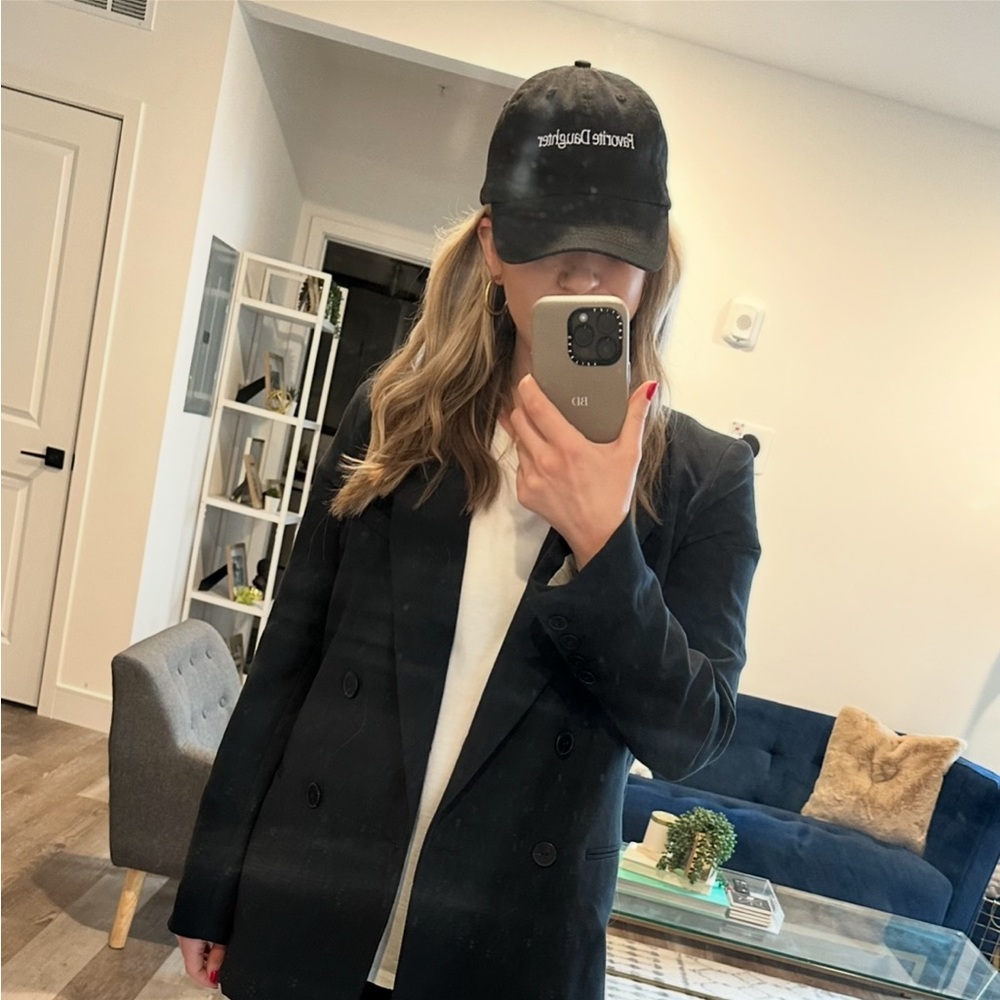 Black Dad Hat by Favorite Daughter